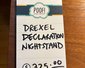Drexel Declaration Nightstand 