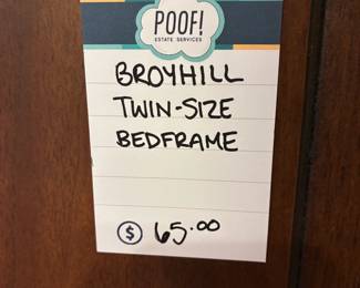Broyhill Twin-Size Bedframe 