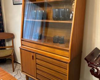 MCM Teak Hutch