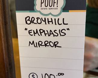 Broyhill "Emphasis" Mirror