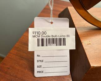 MCM Double Bulb Lamp (B) 