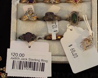 Judith Jack Sterling Ring