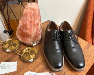 Candle Holders, Salt Lamp, Men's Shoes 