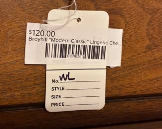 Broyhill "Modern Classic" Lingerie Chest 