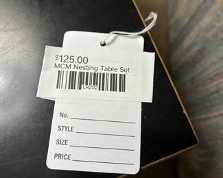 MCM Nesting Table Set 