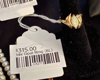 14k Opal Ring (BL)