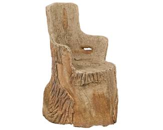 Sam Murray Faux Bois Armchair