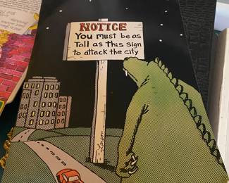 The Far Side Stick Up Poster