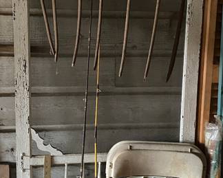 Old Wooden Screen Door