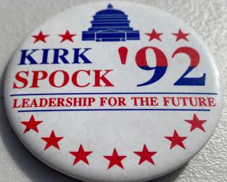 Kirk/Spock Pinback Button