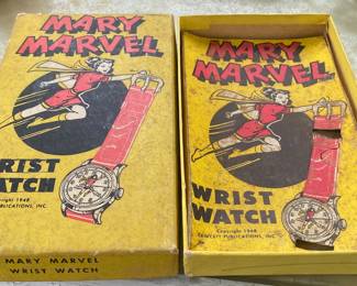 Old Mary Marvel Wrist Watch Box Only