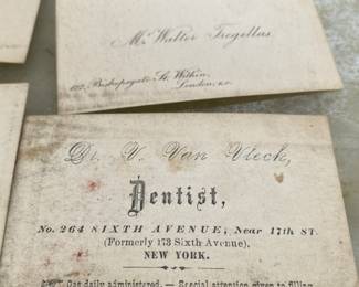 Early Business Cards