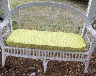 Wicker Love Seat