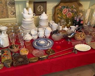 Glass, China and Collectibles