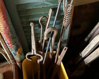 Old Fireplace Tools and More
