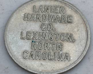 Lanier Hardware Token (Lexington, N.C.)