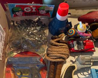 Assorted Vintage Toys