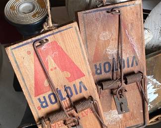 Large Wooden Mouse Traps