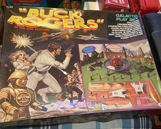 Buck Rogers Playset Box with Just a Couple of Parts