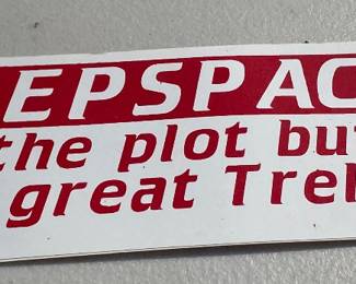 Vintage Deep Space -9 Bumper Sticker