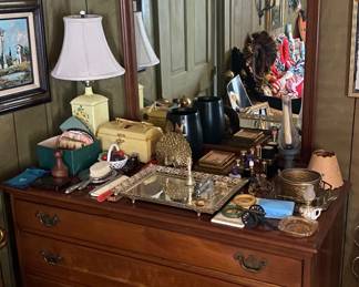 Cherry Welsh Valley Dresser and Mirror