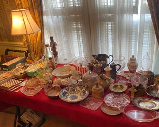 Assorted Glass and China