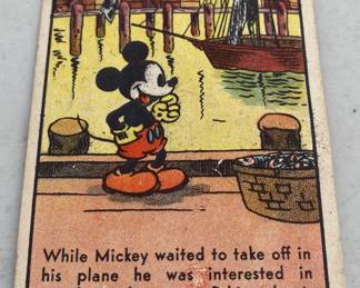 Old Mickey Mouse Bell Bread Premium Card