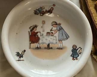 Early German Children's Bowl