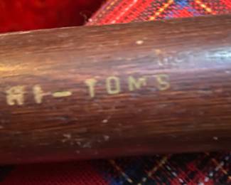 Vintage Hi-Toms Souvenir Bat