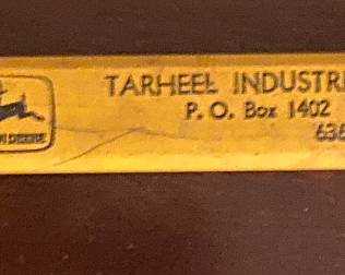 John Deere Advertising Ruler