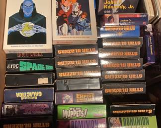 Sci-Fi VHS Tapes