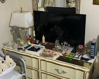 French Dresser and Mirror