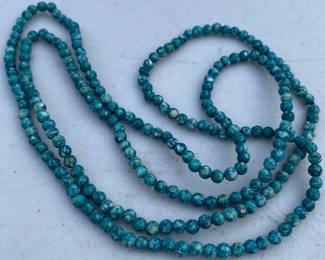 Small Coral Bead Necklace