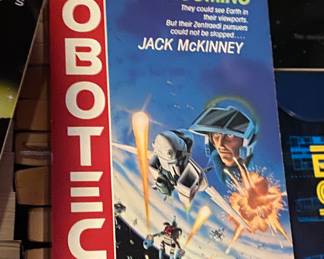 Robotech Paperback Books
