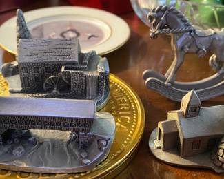 Small Pewter Figurines