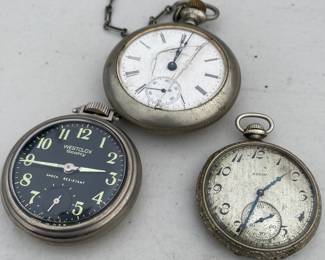 Old Pocket Watches for Parts or Repair (Scotty Runs)