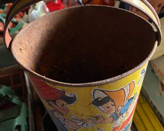 Tin Litho Sand Pail