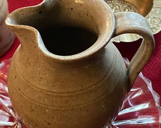 Small Jugtown Pottery Creamer