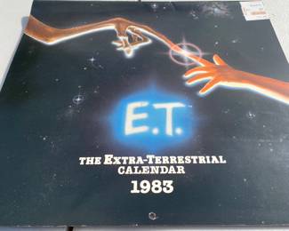 1983 E.T. Calendar