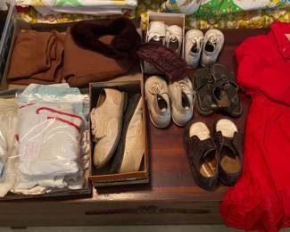 Vintage Children's Clothes and Shoes