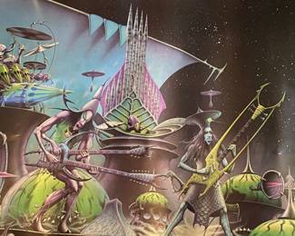Vintage Rodney Matthews "Encore at the End of Time" Poster