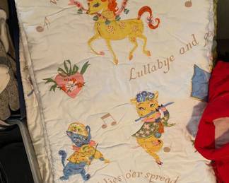 Vintage Baby Blanket