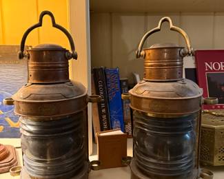 Copper lanterns