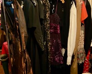 Lots of formal clothing