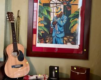 Jazz fest print Signed and numbered