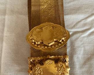 Victorian style slide bracelet