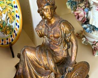 Antique Clock Topper