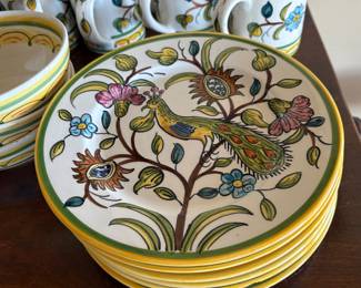 French Painted Longchamp