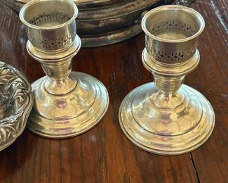 Sterling Candlesticks