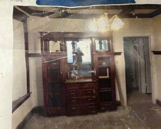 Vintage greystone cabinetry